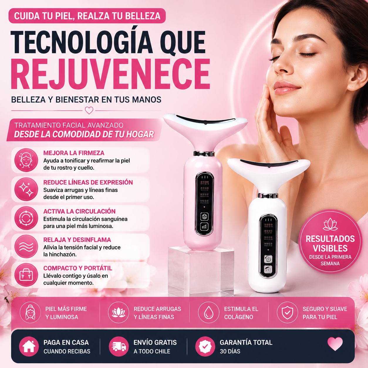 Tu rostro refleja CANSANCIO… devuélvele firmeza y JUNVENTUD desde casa