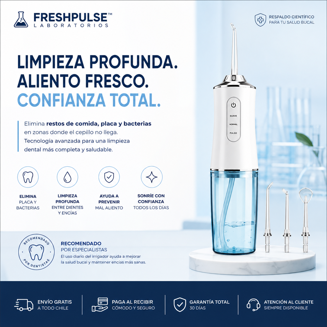 Limpieza Profunda Contra El Mal Aliento