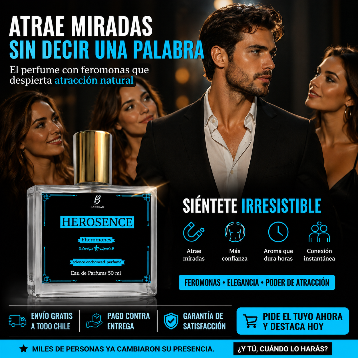 De INVISIBLE a IRRESISTIBLE en segundos