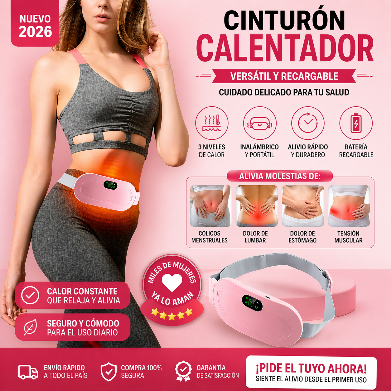 Basta de SUFRIR esos días… ALIVIÓ rápido donde estés