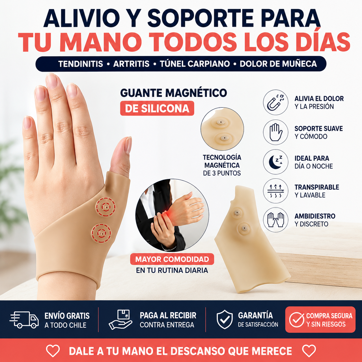 Tu Mano No Tiene Por Qué DOLER Todos los Días