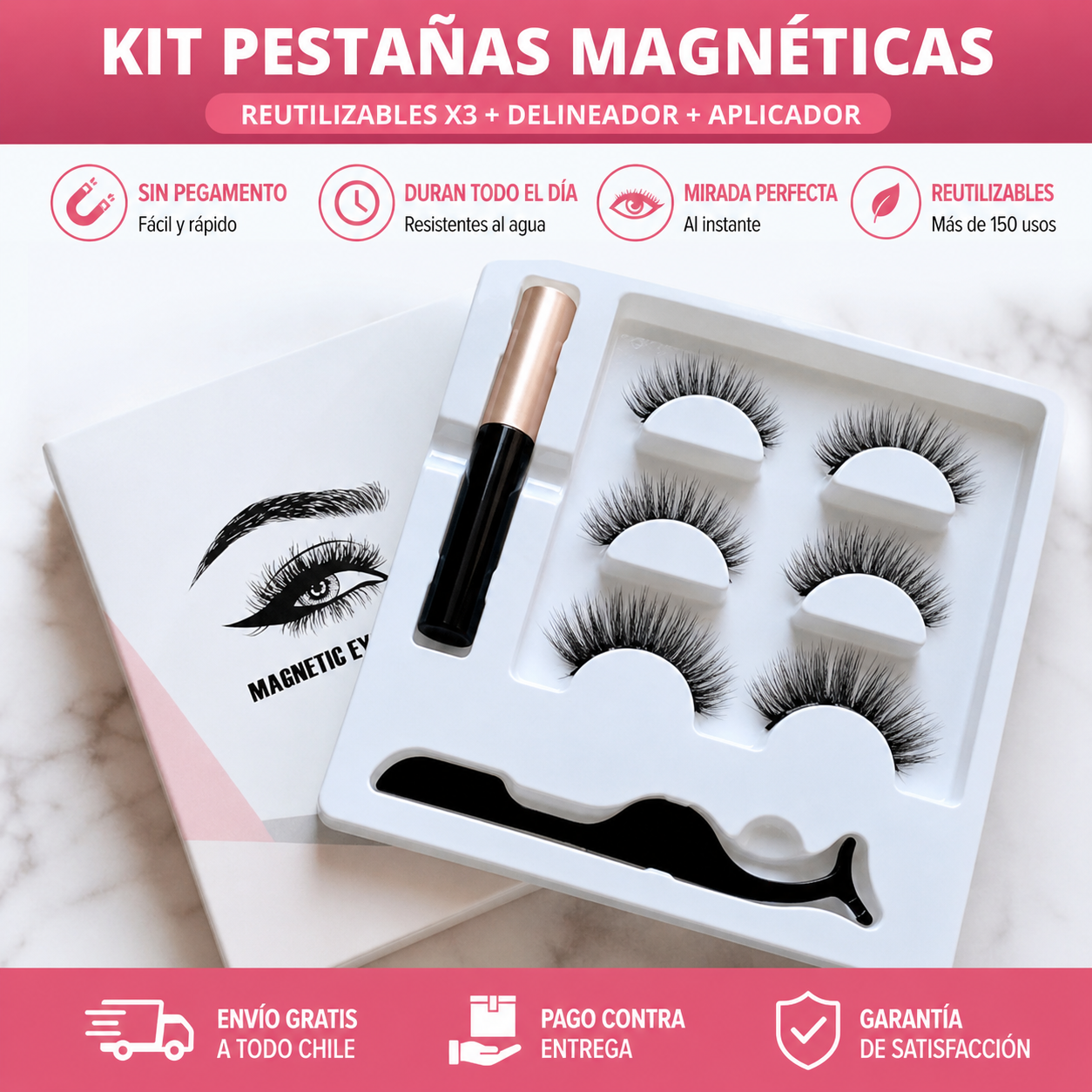 De maquillaje incompleto… a ojos impactantes al instante
