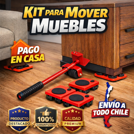 Kit para mover muebles pesados